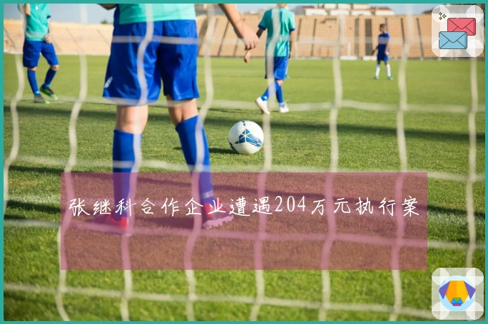 张继科合作企业遭遇204万元执行案