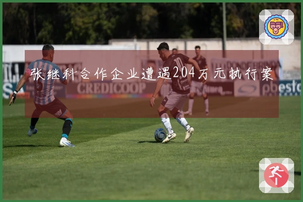 张继科合作企业遭遇204万元执行案